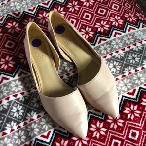 Nude Naturalizer Pointed Toe Flats